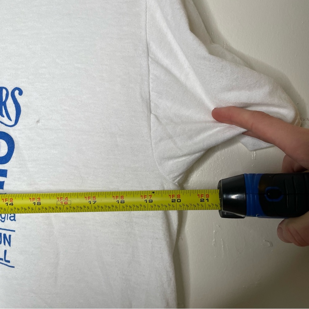 VINTAGE 1989 FLATLANDERS 5k RACE LAKELAND GA SINGLE STITCH T SHIRT - Picture 2 of 7